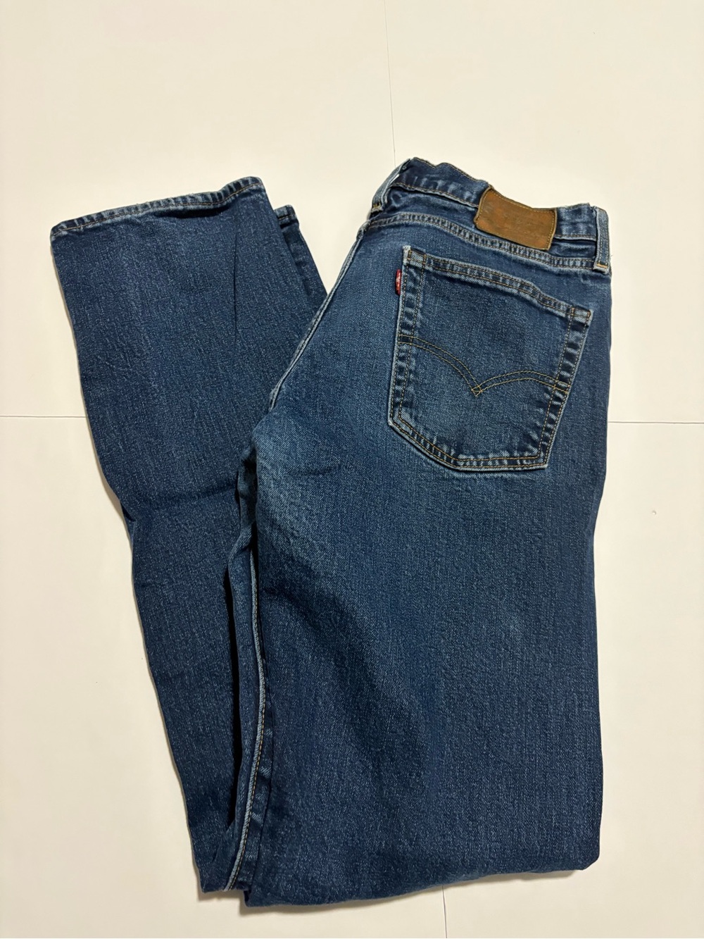 Levi’s Men’s Dark Wash Straight Leg Jeans Size 32x34